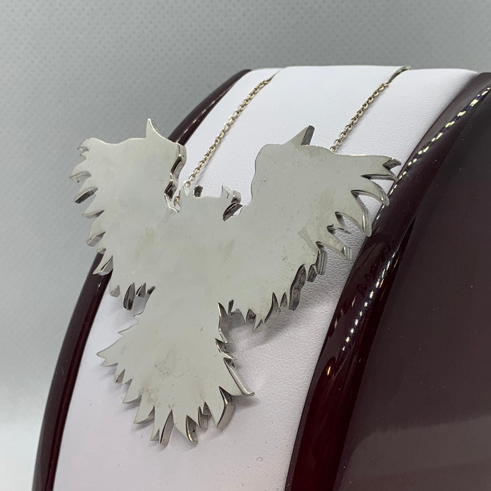 Frank The Owl Pendant *10k/14k/18k White, Yellow, Rose, Green Gold, Gold Plated & Silver* Animal