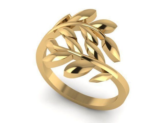 Oxidised Silver Roman Laurel Wreath Ring | LOVE2HAVE UK!
