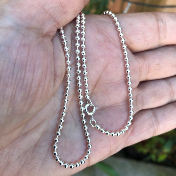 Strong sterling silver chain best sale