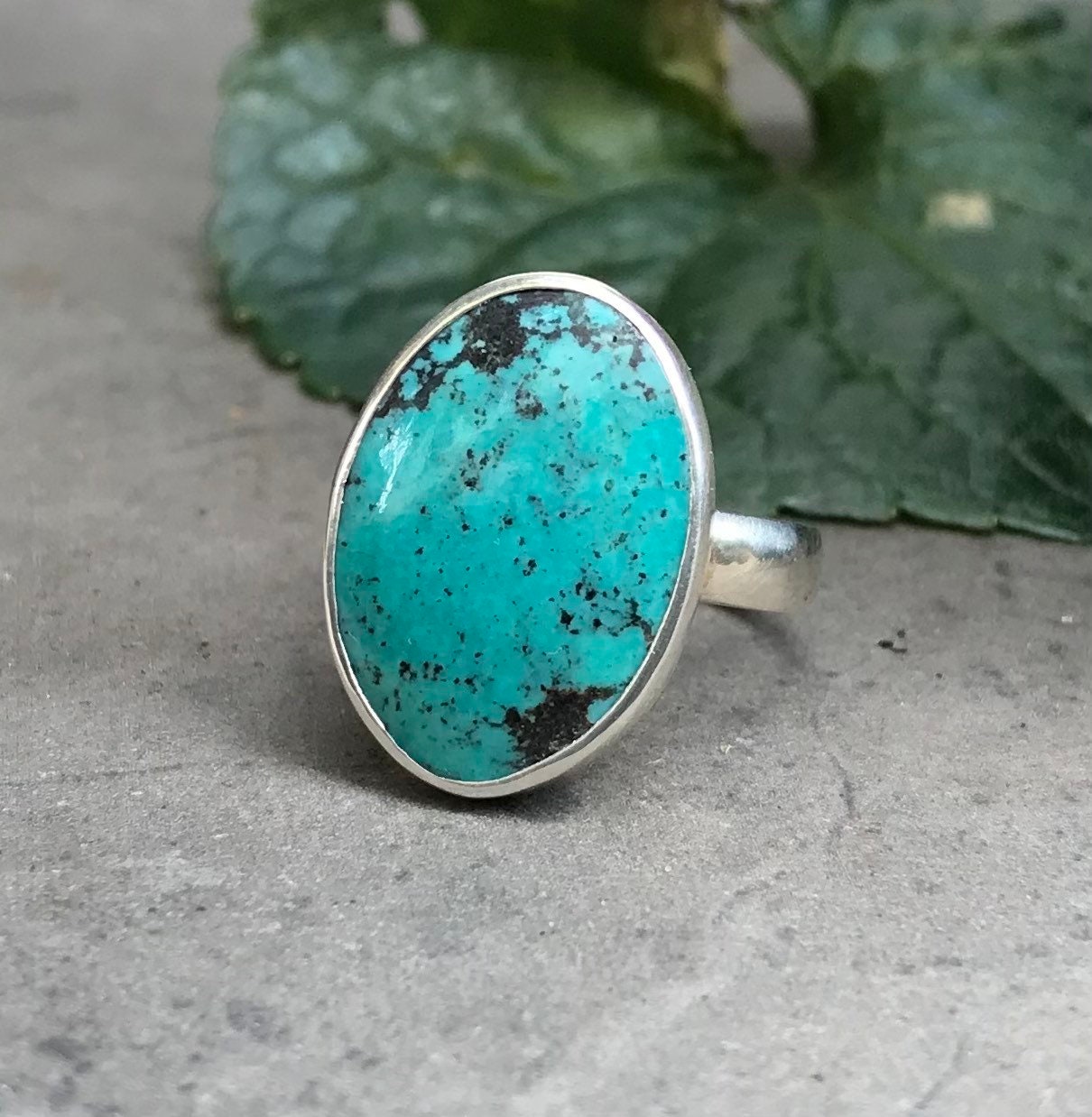 African turquoise ring deals