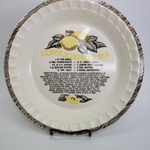 Lemon Meringue pie dish