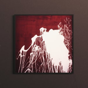 No. 60 "Art is Everywhere" - Physical Fine Art Photography Print - color print, medium format film photography, splatter, pollock, poster