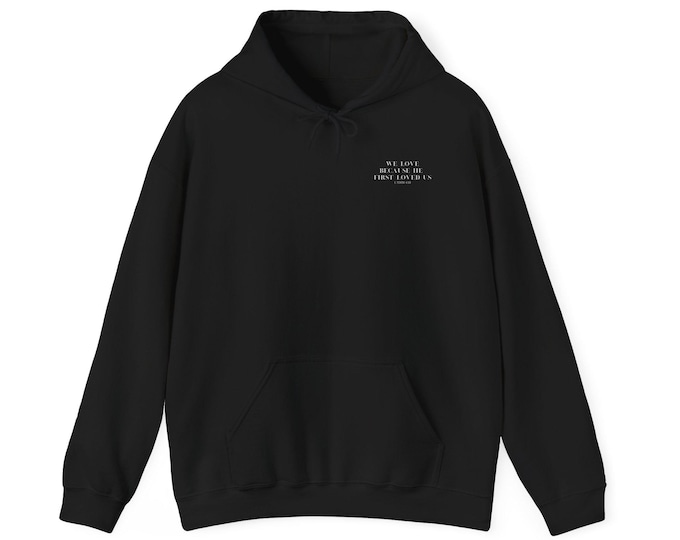 Christian Hoodie - Inspirational Bible Quote Unisex Sweatshirt, Religious Pullover Jumper, Faith Gift for Men and Women, Christian Apparel,