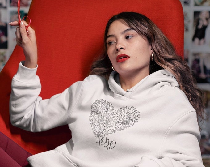 Heart xoxo Hooded Sweatshirt