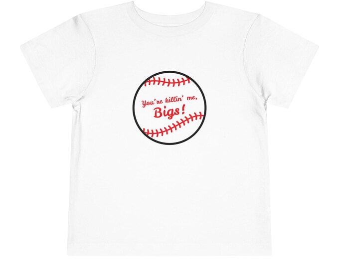 Baseball Toddler Tee: Soft Cotton Kids Apparel
