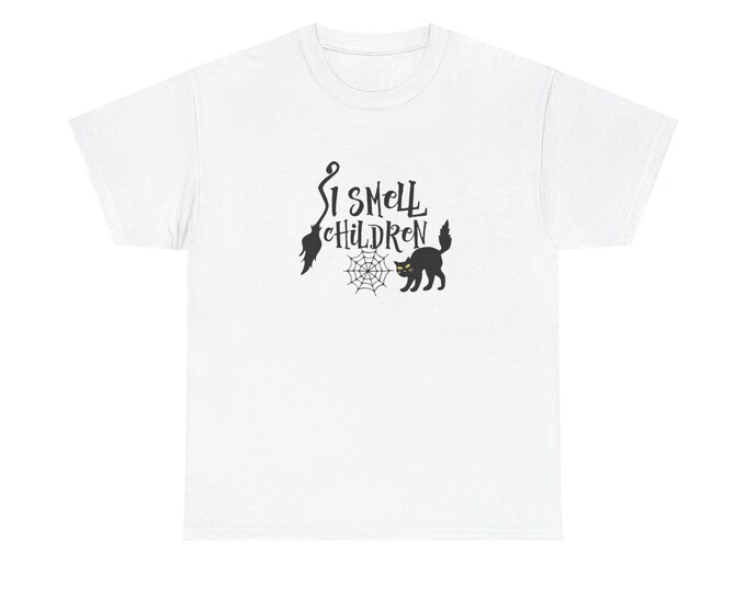 Halloween Witch Tee, Funny Halloween Shirt, I Smell Children Tee, Halloween Costume Shirt, Halloween Party Outfit