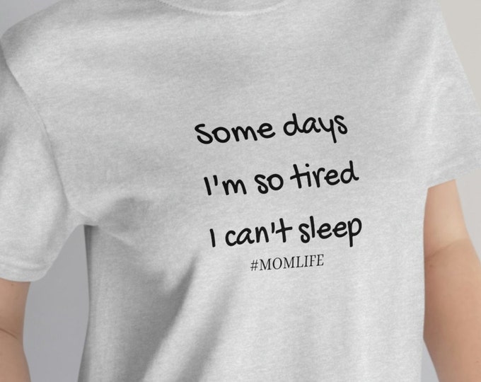 Momlife Jersey Short Sleeve Tee Clothing - Gender-Neutral Adult Clothing - Tops & Tees - T-shirts