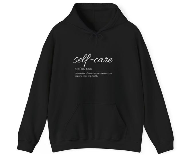 Self Care Hooded Sweatshirt