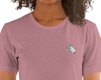 Het originele huilende kat Sad Cat meme borduurshirt, Witchy kleding, huilende kat meme shirt, grappige trieste kat meme t-shirt