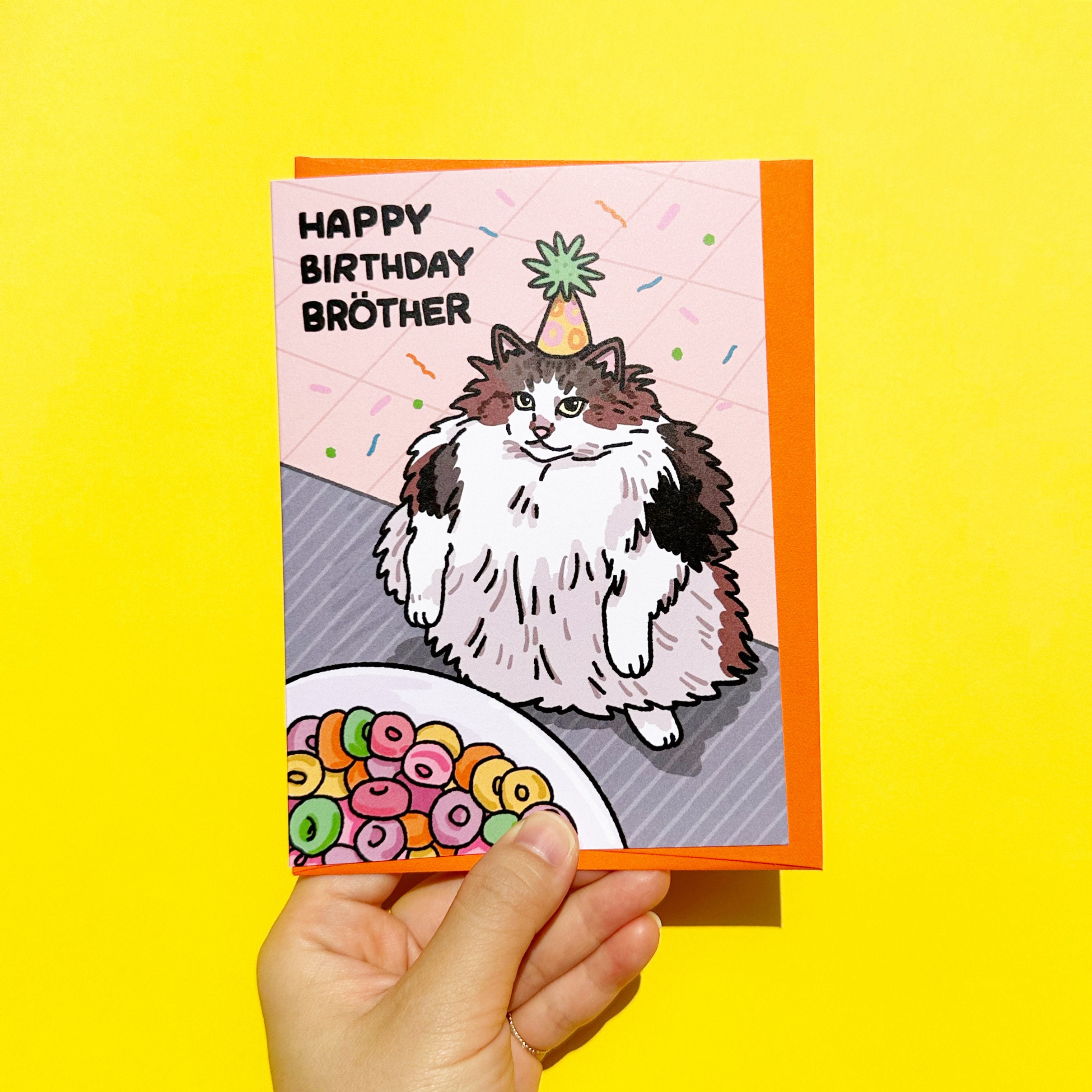 Hallmark Geburtstagskarte Für Bruder – „Mad As Cheese“ Mit Hundemotiv, 20,2 X 13,8 Cm – Lustige Karte Mit Umschlag