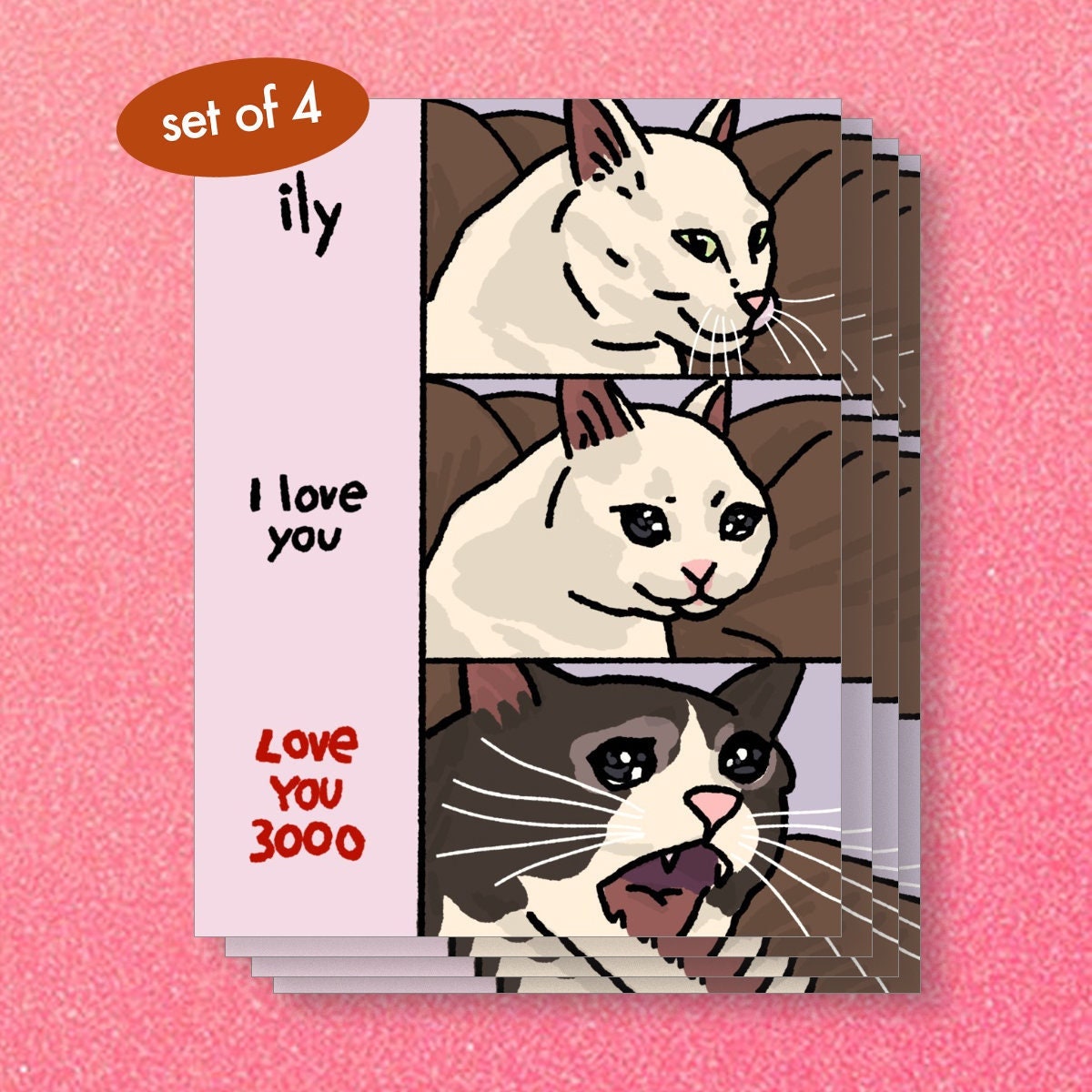 Cat loading icon meme Postcard for Sale by Goath