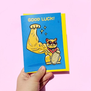 Buen trabajo triste gato pulgares arriba tarjeta meme - divertido gato meme buena tarjeta de trabajo, gato meme tarjeta de felicitaciones, triste gato meme tarjeta, compañero de trabajo felicitaciones tarjeta de gato