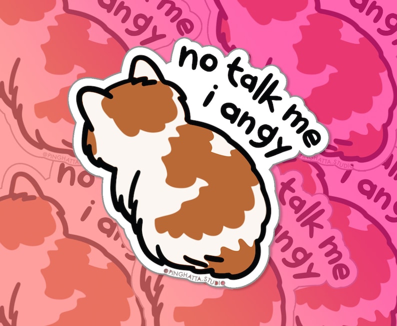 No Talk To Me I Angy
