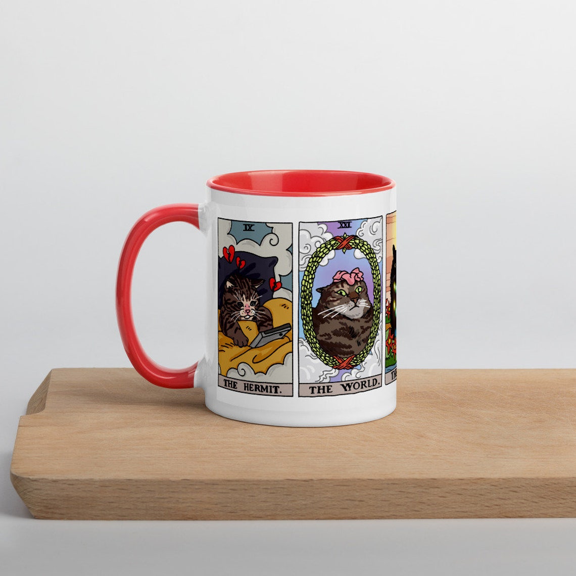 The Original Tarot Cat Meme Coffee Mug Cat Mom Coffee Mug - Etsy