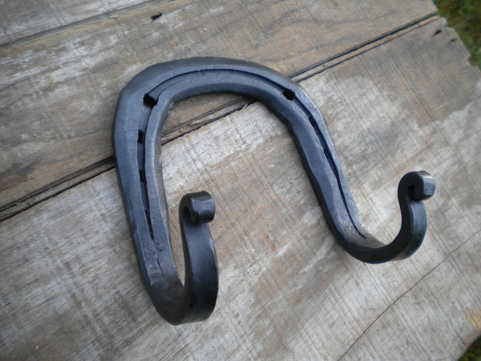 Horseshoe Hook // Double Horseshoe Hook // Coat Hook // Tack Etsy Sweden