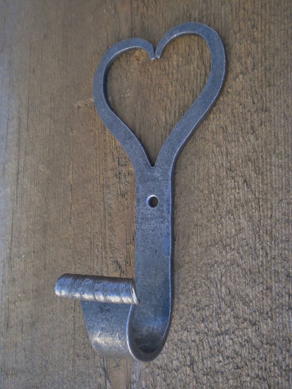 Heart Hook // Coat Hook Etsy