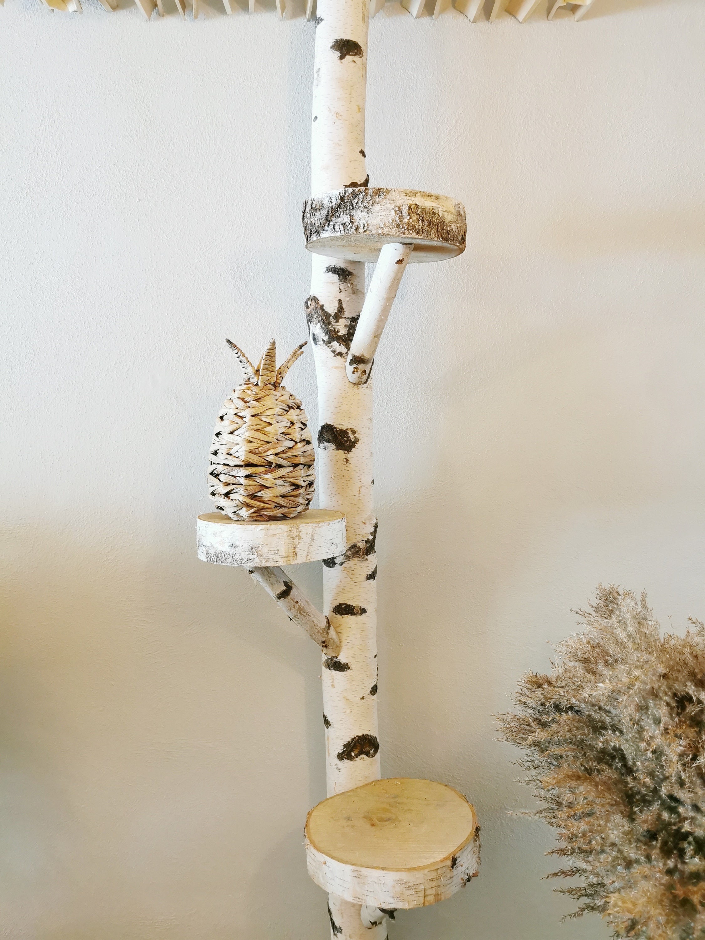 Cat scratching post tree sales trunk