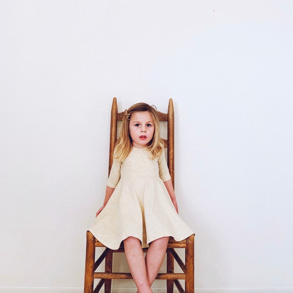 Cream Toddler Dress Etsy