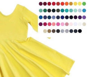 yellow dress for 3 year old