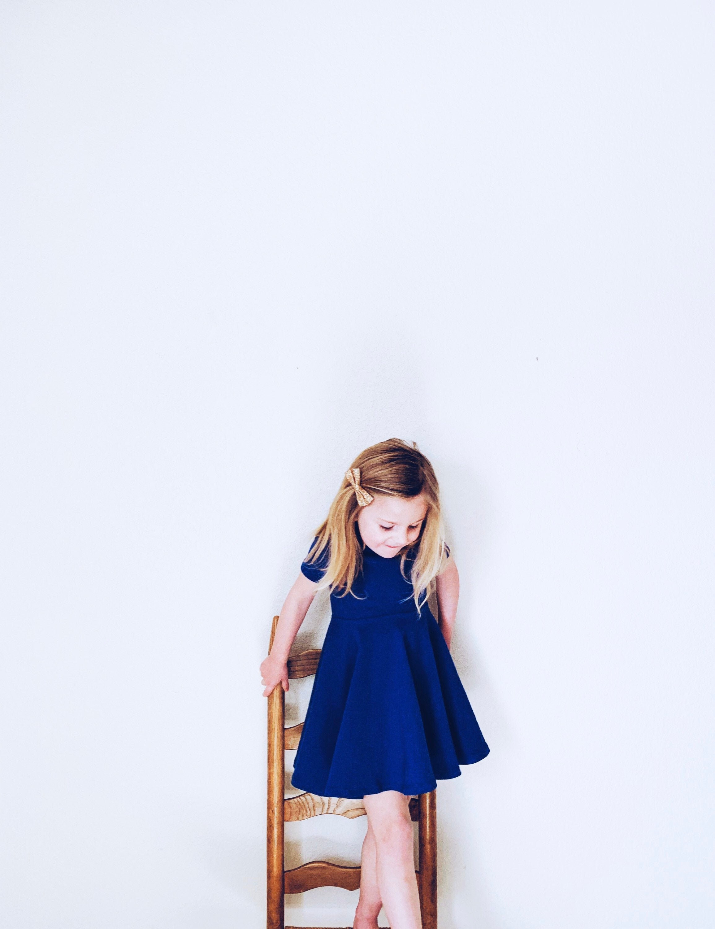 cobalt blue summer dress