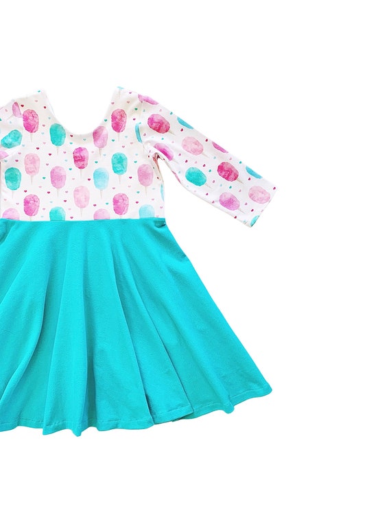 Cotton Candy Dress Birthday Dress Spring Dress Toddler | Etsy