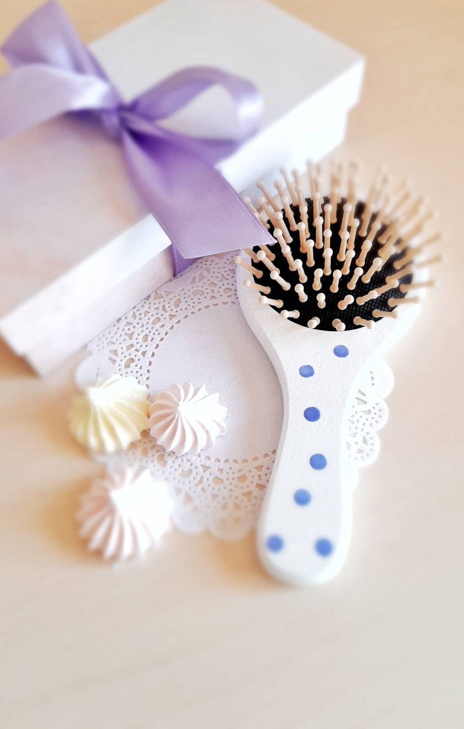 Personalized hair brush Toddler gift First birthday gift girl Etsy