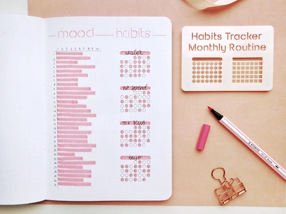 Printable Mini Habit Trackers Journal Tracker Habit Tracker