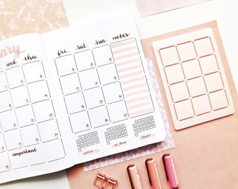 bullet journal stencil michaels