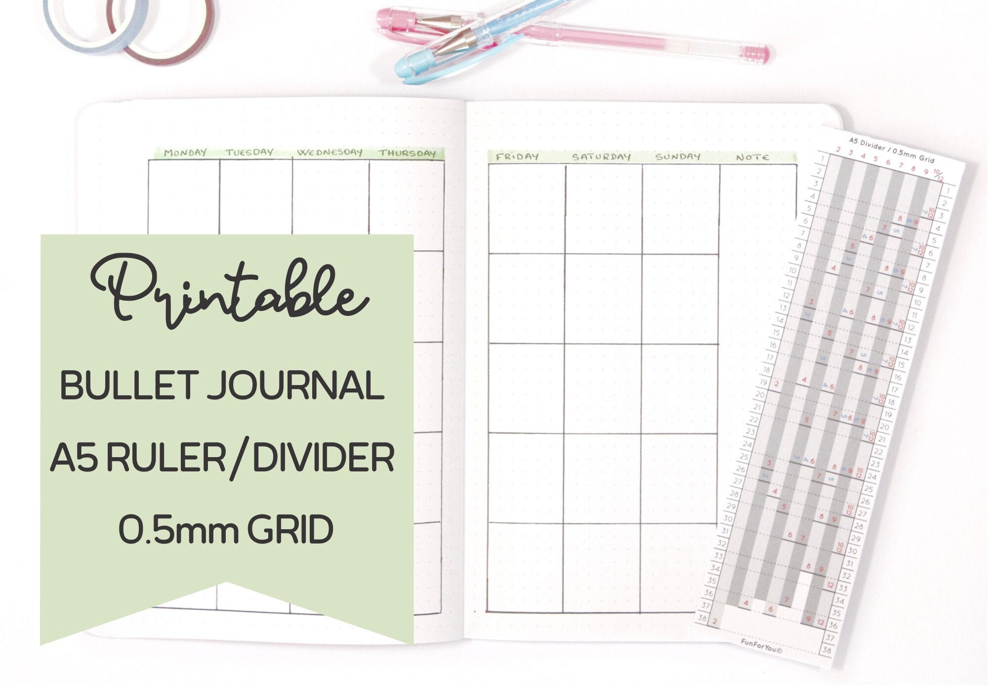 best bullet journal ruler