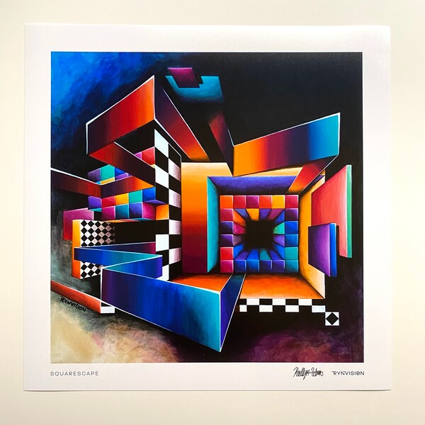 SquareScape Fine Art Print