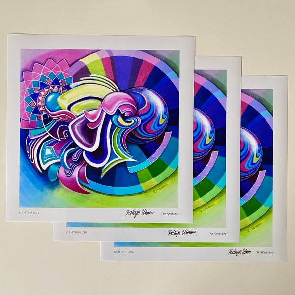 Centrifuge Fine Art Print