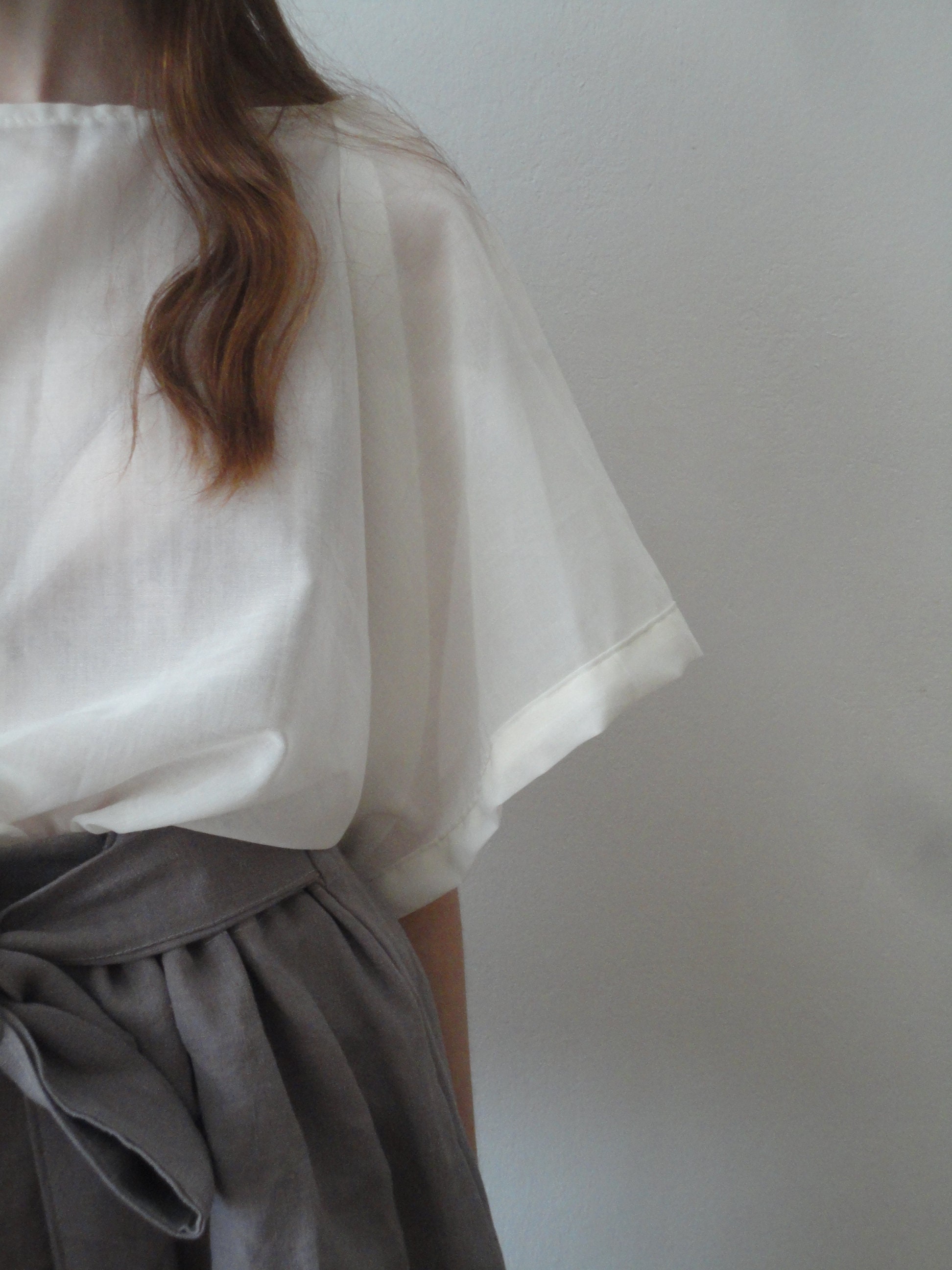 sheer tunic top