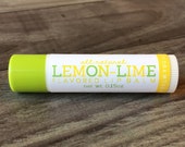LEMON-LIME Lip Balm - All Natural - Homemade