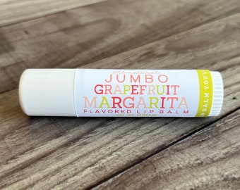 JUMBO Grapefruit Margarita Lip Balm - All Natural - Handmade