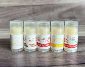 Holiday Sweets 5pk Mini Lip Balm Set