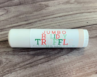 JUMBO Holiday Truffle Lip Balm - All Natural - Handmade