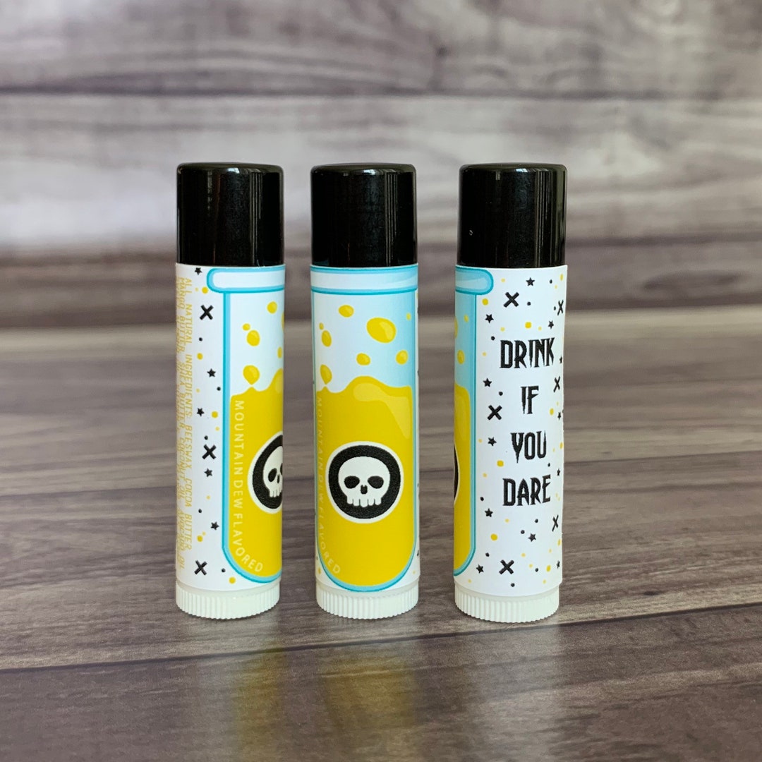 Drink If You Dare Mountain Dew Lip Balm All Natural Etsy