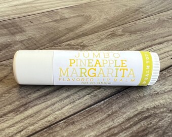 JUMBO Pineapple Margarita Lip Balm - All Natural - Handmade