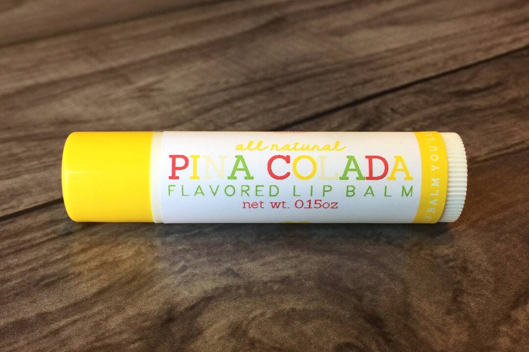 Pina Colada Lip Balm All Natural Homemade Etsy