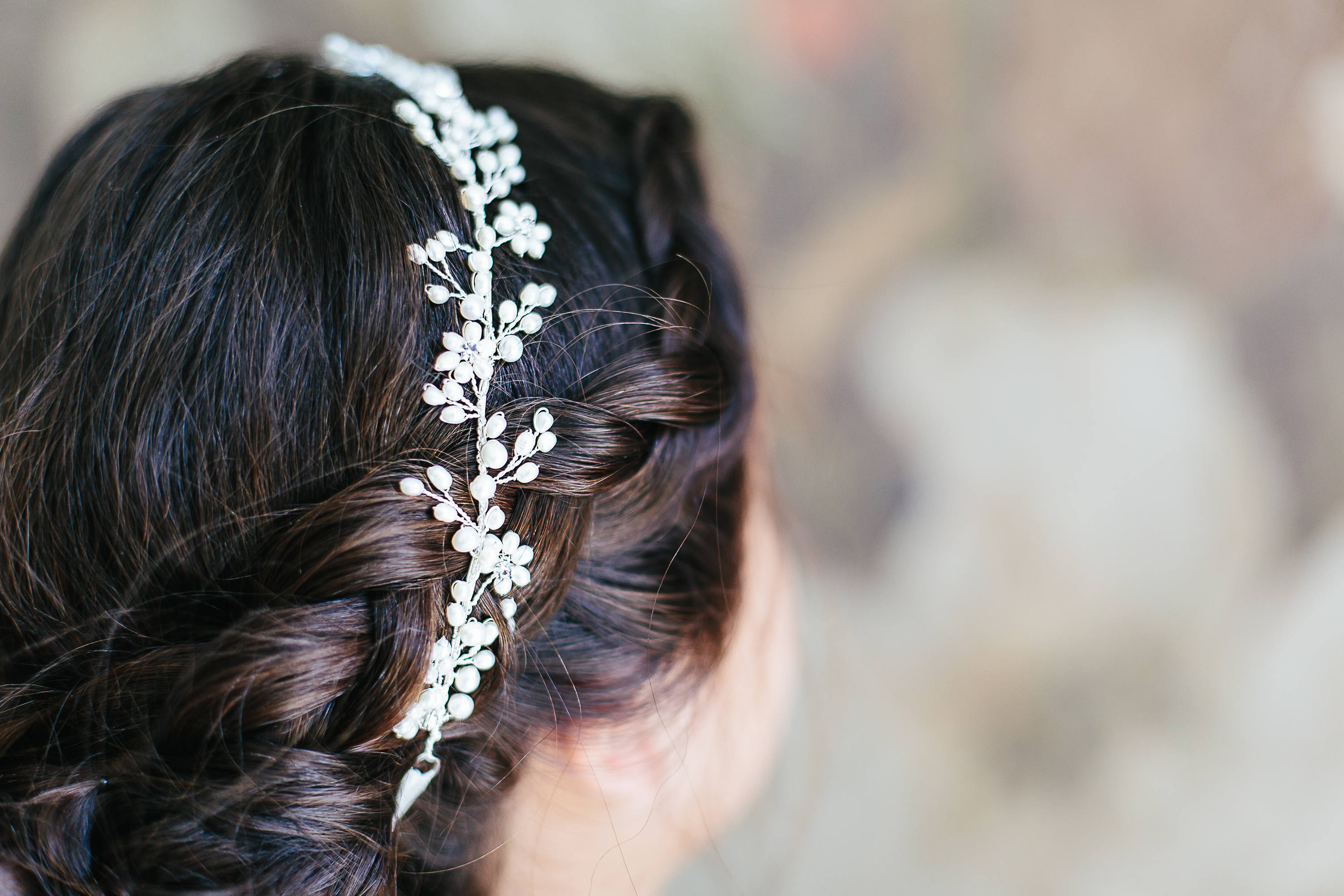 Pearl Bridal Crown Bridal Hair Halo Hair Wreath Pearl | Etsy