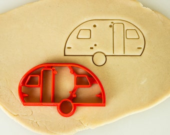 Modern Travel Trailer Camper Glamper Small Cookie Cutter