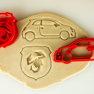 Abarth 500 Ausstecher Set