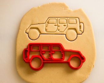Wrangler 4 Door Cookie Cutter