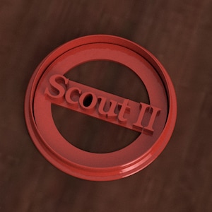 International Harvester Scout II 2 Logo Cookie Cutter