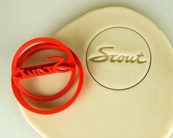 International Harvester Scout Logo Cookie Cutter