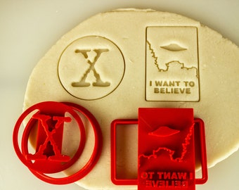 X-Files Cookie Cutter Set