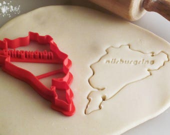 Nürburgring Nurburgring Raceway Cookie Cutter