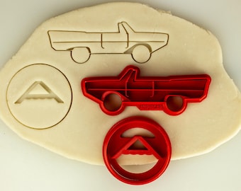 Amphicar Amphibious Car Cookie Cutter Set