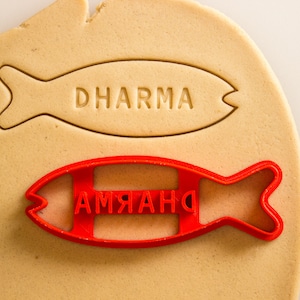 Lost TV show FIsh DHARMA Initiative Cookie Cutter