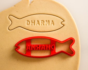 Lost TV show FIsh DHARMA Initiative Cookie Cutter